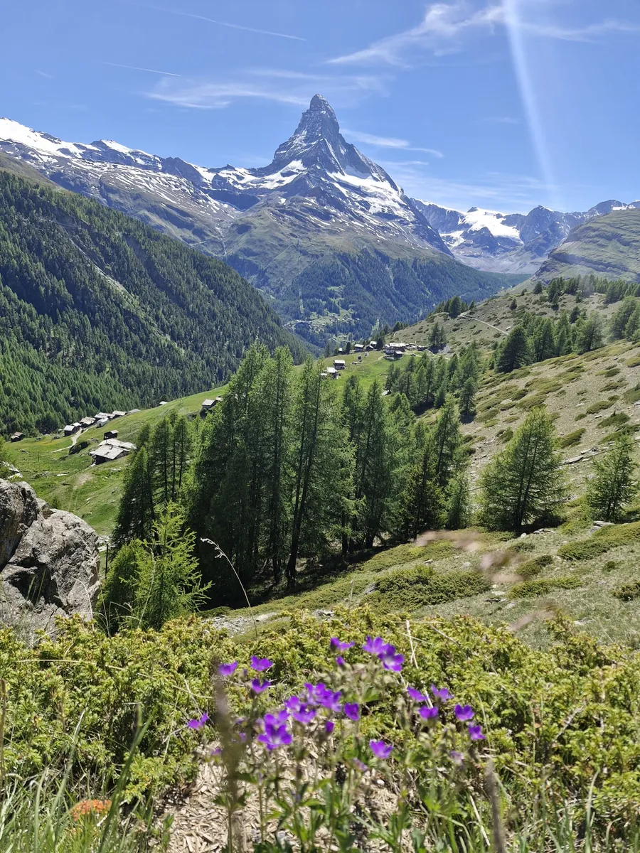 Alpine hospitality setting near Zermatt